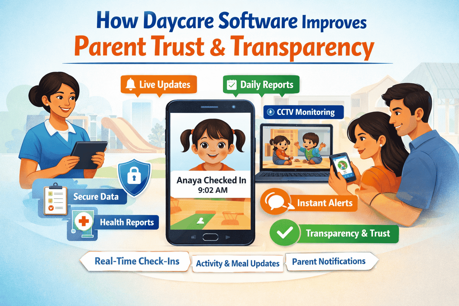 How Daycare Software Improves Parent Trust and Transparency